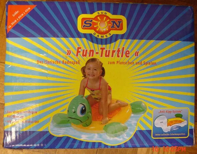 Надувной матрас - Fun turtle