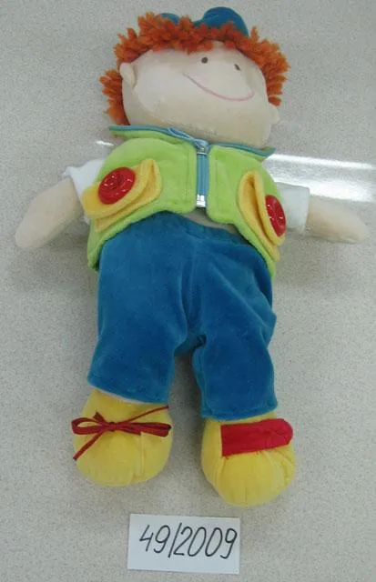 Doll - Russ - Zip Button