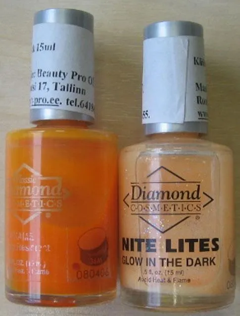 Nail polishes - Tangeglo / Danger Zone