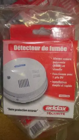 Smoke alarm - Détecteur de Fumée