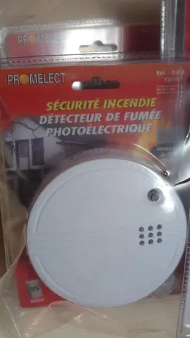 Датчик дыма - Détecteur de Fumée Photoélectrique