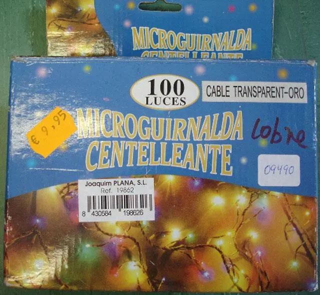 Световая гирлянда - Microguirnalda Centelleante