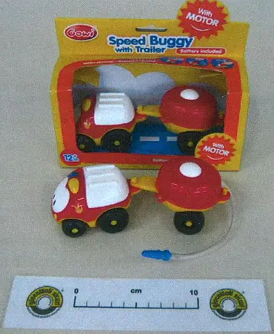 Toy vehicle - Speed Buggy with Trailer