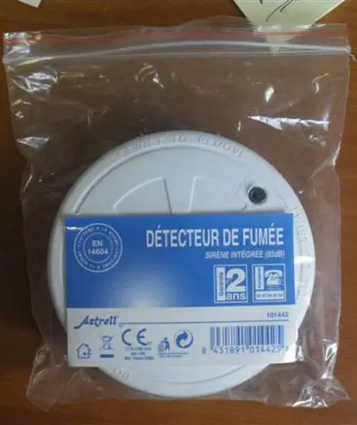 Smoke alarm - Détecteur de Fumée