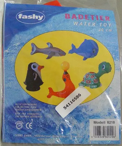 Water toys - Fashy Badetier Seal and Fashy Badetier Turtle