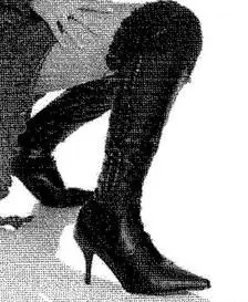 Ladies' boots - Sexy cuissardes dentelles