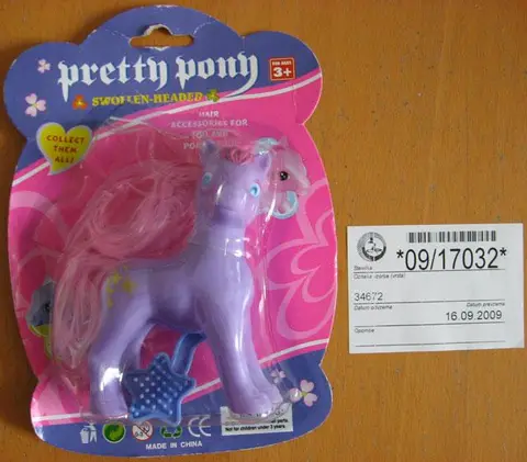 Plastic pony - Pretty Pony