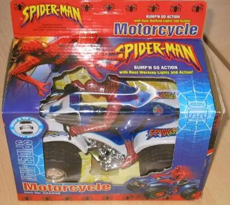 Мотоцикл Spider-man - Bump’n Go Action