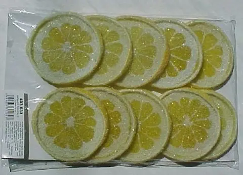 Decorative article - orange slices