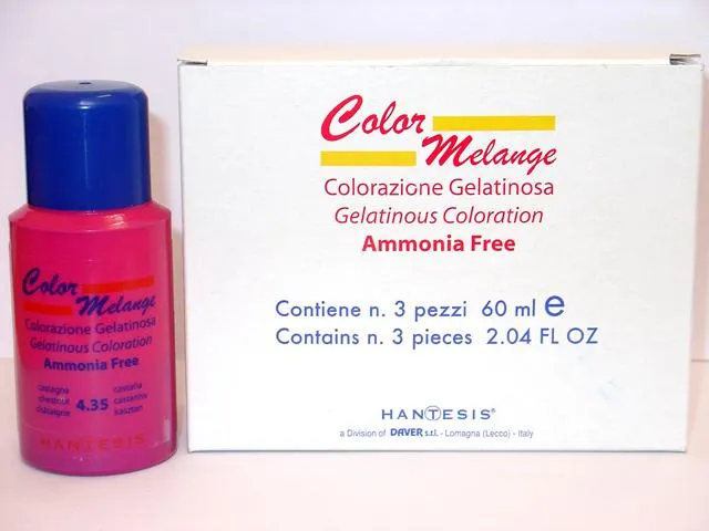 Маска для волос - Active Mask A; - Active Mask B; - Color Melange N.º 4.35 - Brown