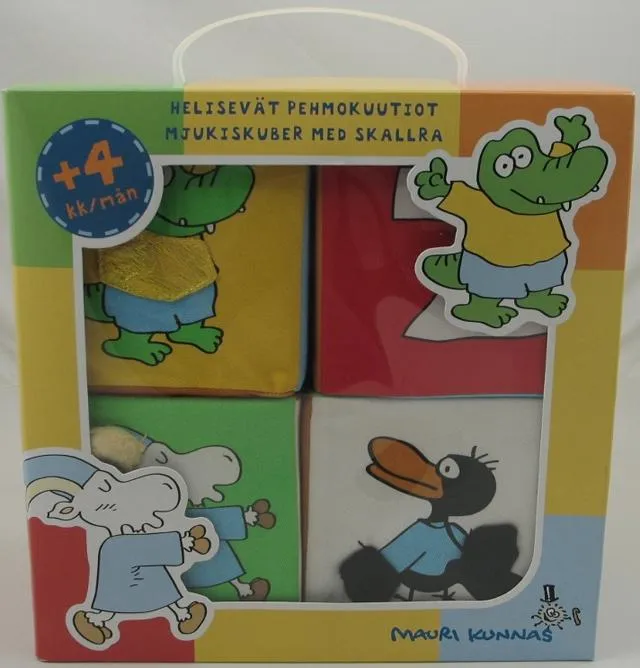 Погремушка - Helisevät pehmokuutiot