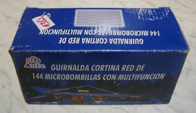 Световая гирлянда - Guirnalda Cortina red de 144 Microbombillas con multifuncion