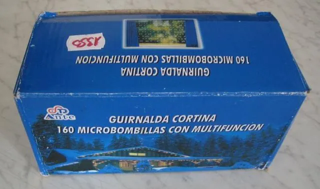 Световая гирлянда - Guirnalda Cortina 160 Microbombillas con multifuncion