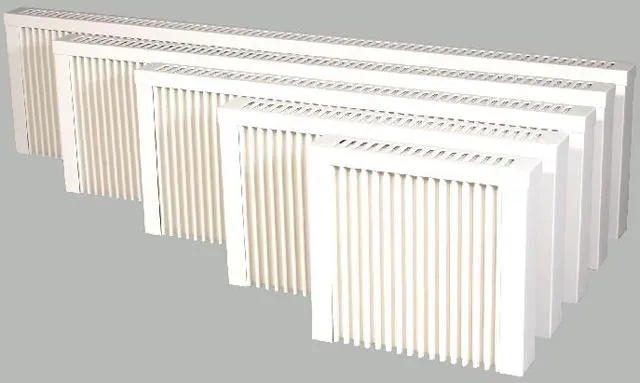 Electrical storage radiator - Elkatherm Elektroheizung mit Einbauthermostat (Elkatherm electric radiator with built-in thermostat)