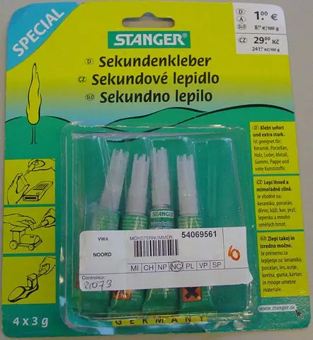 Цианоакрилатный клей - Sekundenkleber