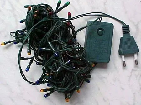 Lighting chain labelled on the package as follows: "For Happy Christmas 60L