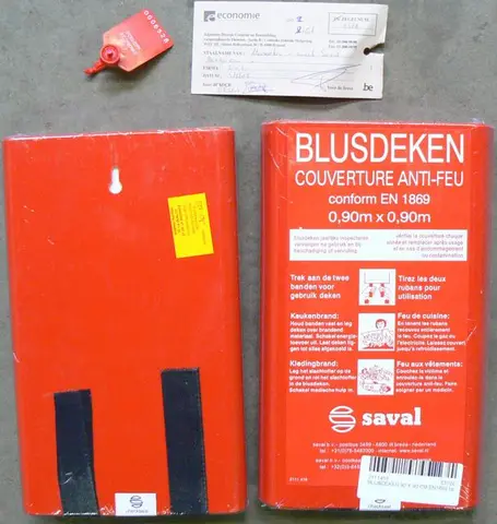 Противопожарное одеяло - Blusdeken / Couverture Anti-Feu