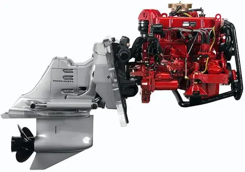 Судовой двигатель - Gasoline Sterndrive Engines