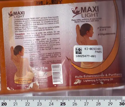 Осветляющее масло для тела - Lightening and Purifying Oil