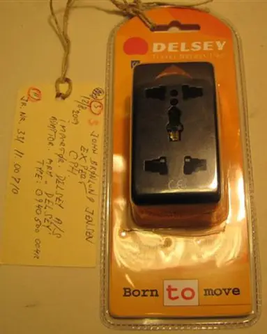 Travel adaptor - Travel Necessities  Born to Move