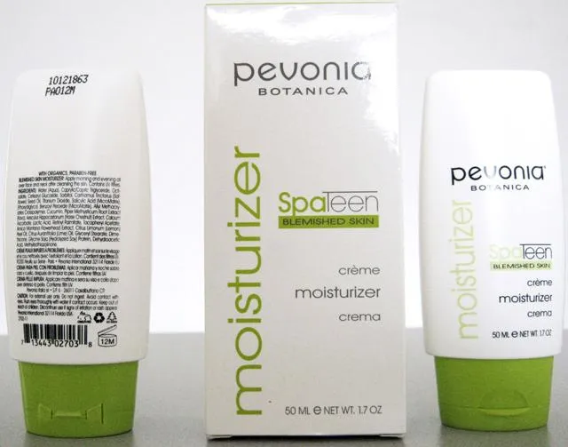 Moisturising face cream - Spateen Blemished Skin Moisturizer