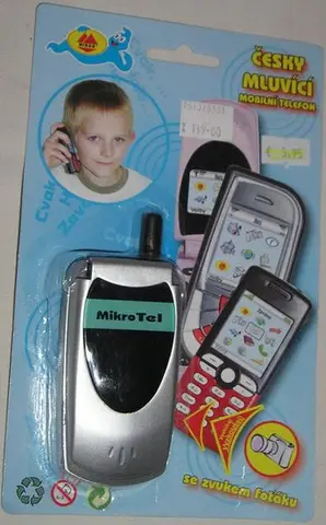 Игрушечный мобильный телефон - Cesky mluvící mobilní telefon