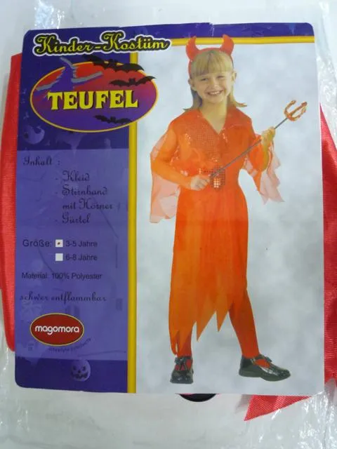 Детский костюм - Kinder Kostum  Teufel