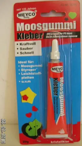 Клей для резины - Moosgummi Kleber