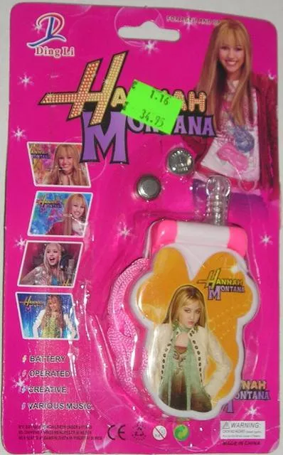 Игрушечный мобильный телефон - Hannah Montana