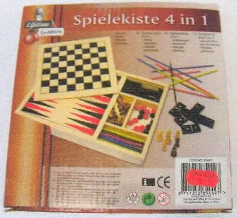 Набор игр - Games Chest 4 in 1 (Spielekiste 4 in 1)