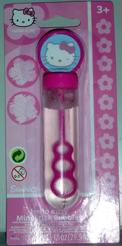 Набор мыльных пузырей - «HELLO KITTY MINI STICK BUBBLES»