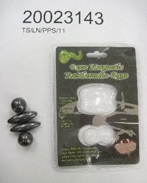 Магнитная погремушка - 4 pc Magnetic Rattlesnake Eggs