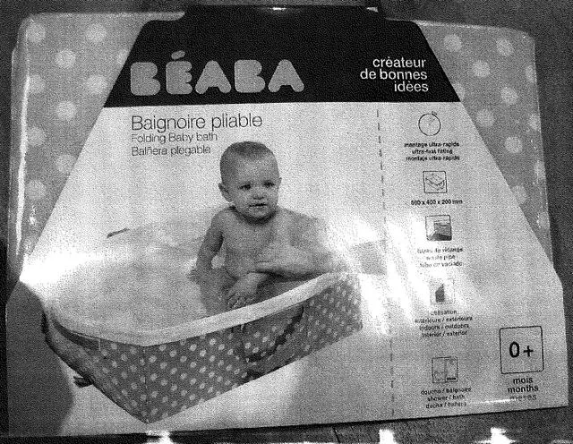 Складная ванночка - Baignoire pliable