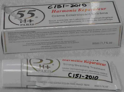 Крем для осветления кожи - Harmonie Reparateur /Strong Bleaching Treatment