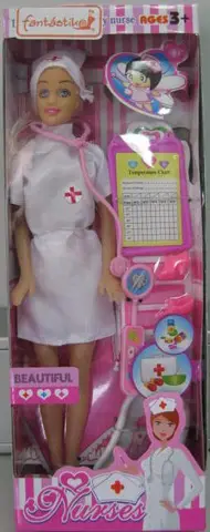 Plastic nurse doll - Beautiful Nurses