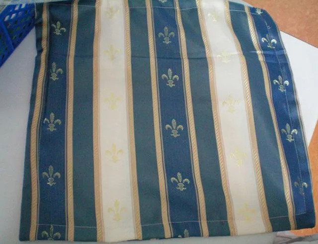 Cushion cover - "Fleur" sofa cushion with stripes in different colours, 40 x 40 cm