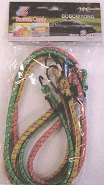 Эластичные багажные шнуры / Резиновые шнуры - 3 pc Stretch Cords