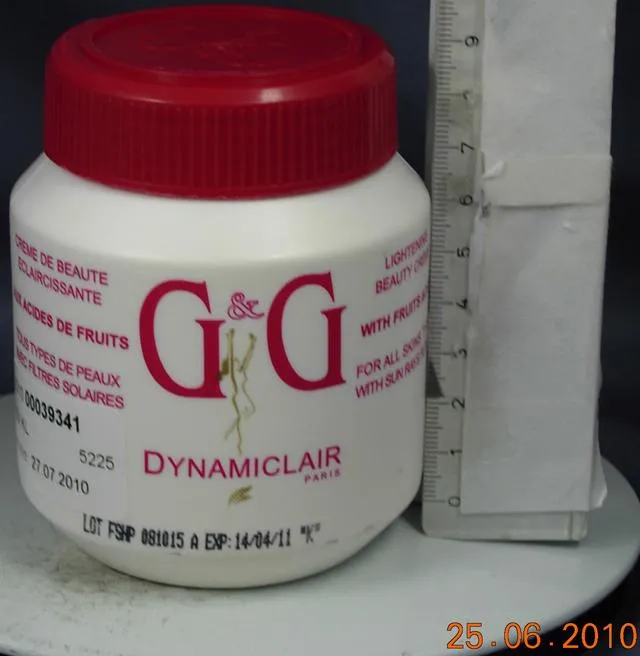 Skin lightening product - Dynamiclair Lightening Beauty Creme