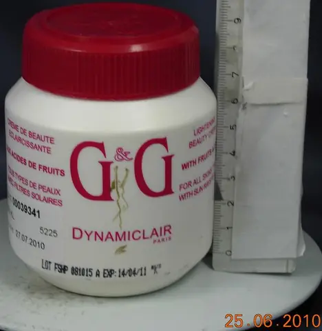 Средство для осветления кожи - Dynamiclair Lightening Beauty Creme