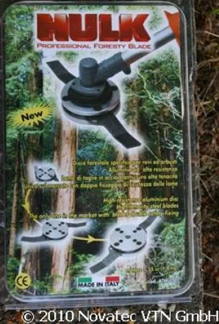 Режущая насадка для газонного триммера - Hulk - Professional Forestry Blade