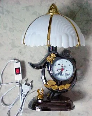 Decorative clock desk lighting "Guo Tai - Vogue"