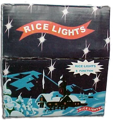 Christmas lighting chain "100 RICE LIGHTS"