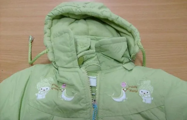 Two-piece baby garment