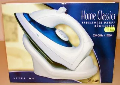 Electric steam iron "Home Classic - Home Classic Lifetime"