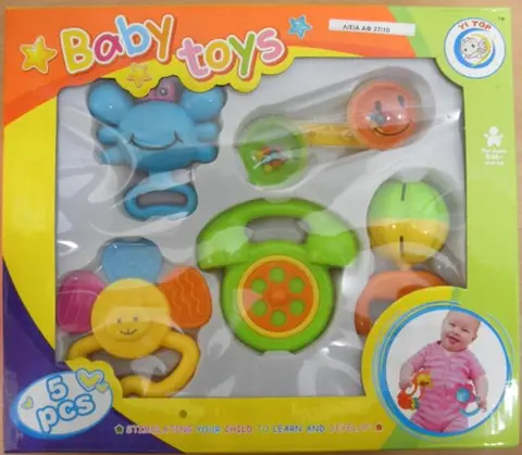 Пластиковые погремушки - Baby Toys