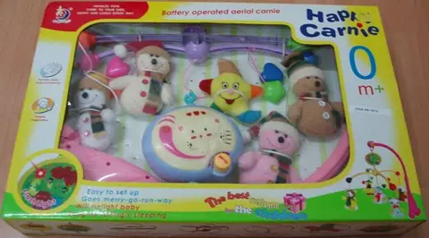 Музыкальная вращающаяся игрушка - Happy Carnie
