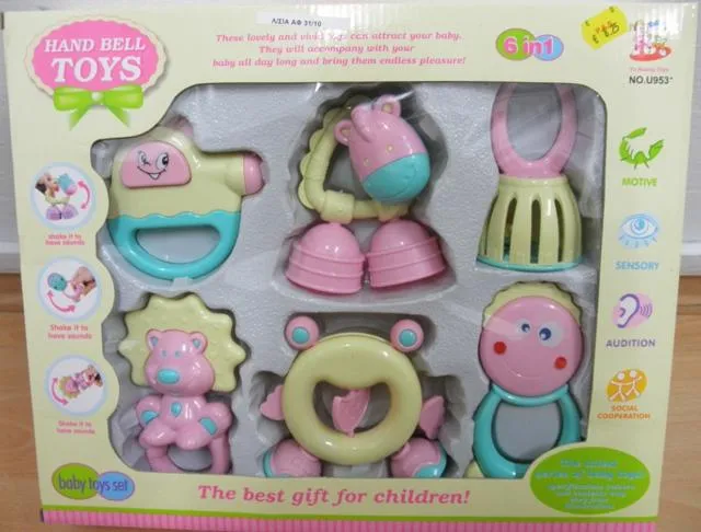 Набор погремушек - Hand Bell Toys