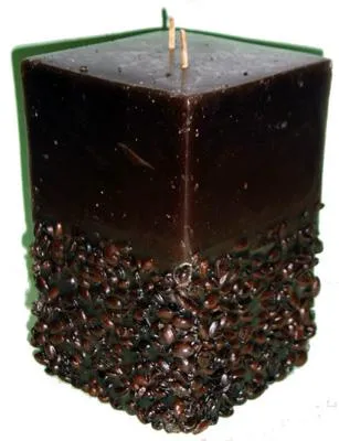 Rectangular perfumed candle 