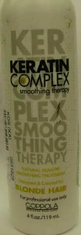 Средство для волос - Keratin complex smoothing therapy - Natural Keratin Smoothing Treatment - Blonde Hair