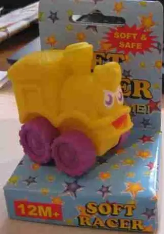 Plastic locomotive (Squeeze Me Touch Me!)